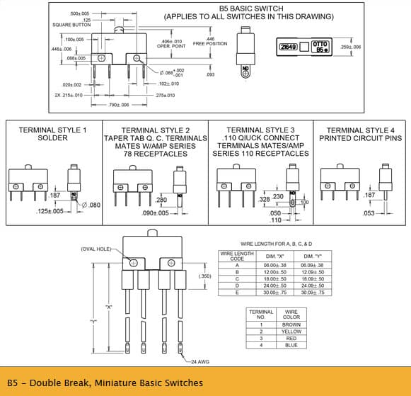 OTTO B5 Double Break Basic Switch