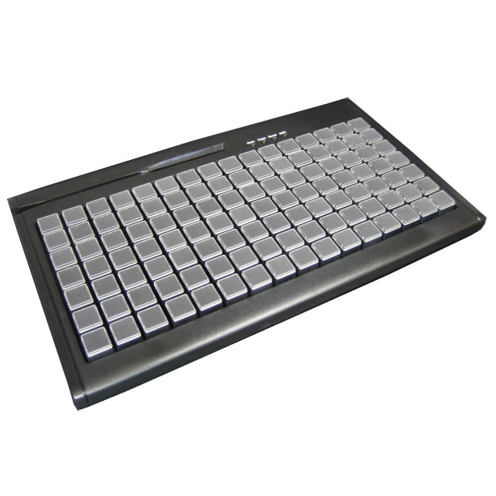 Active Key AK-S180 112 Key POS Keyboard with Magnetic Stripe Reader