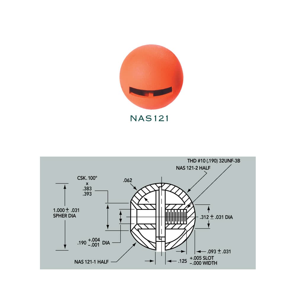 EHC Knob - Military Control Knobs - MS and NAS Handle Controls