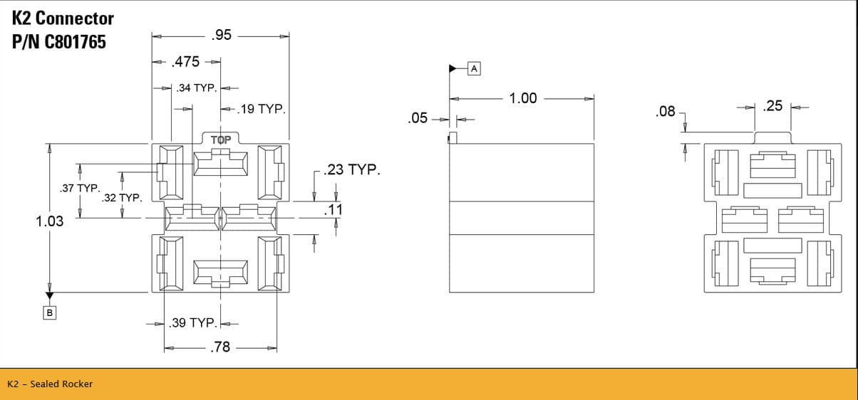 OTTO K2 Range of Sealed Rocker Switches
