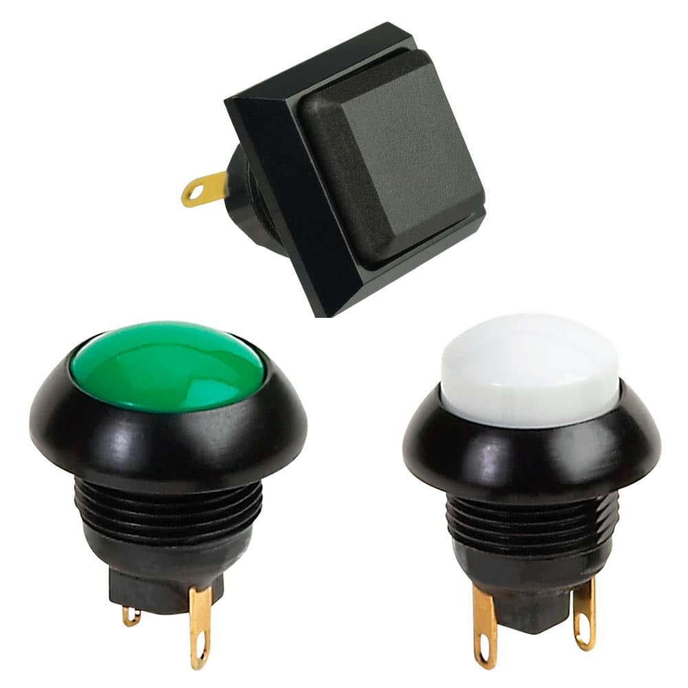 OTTO P7-D Range of Subminiture Pushbutton Switches
