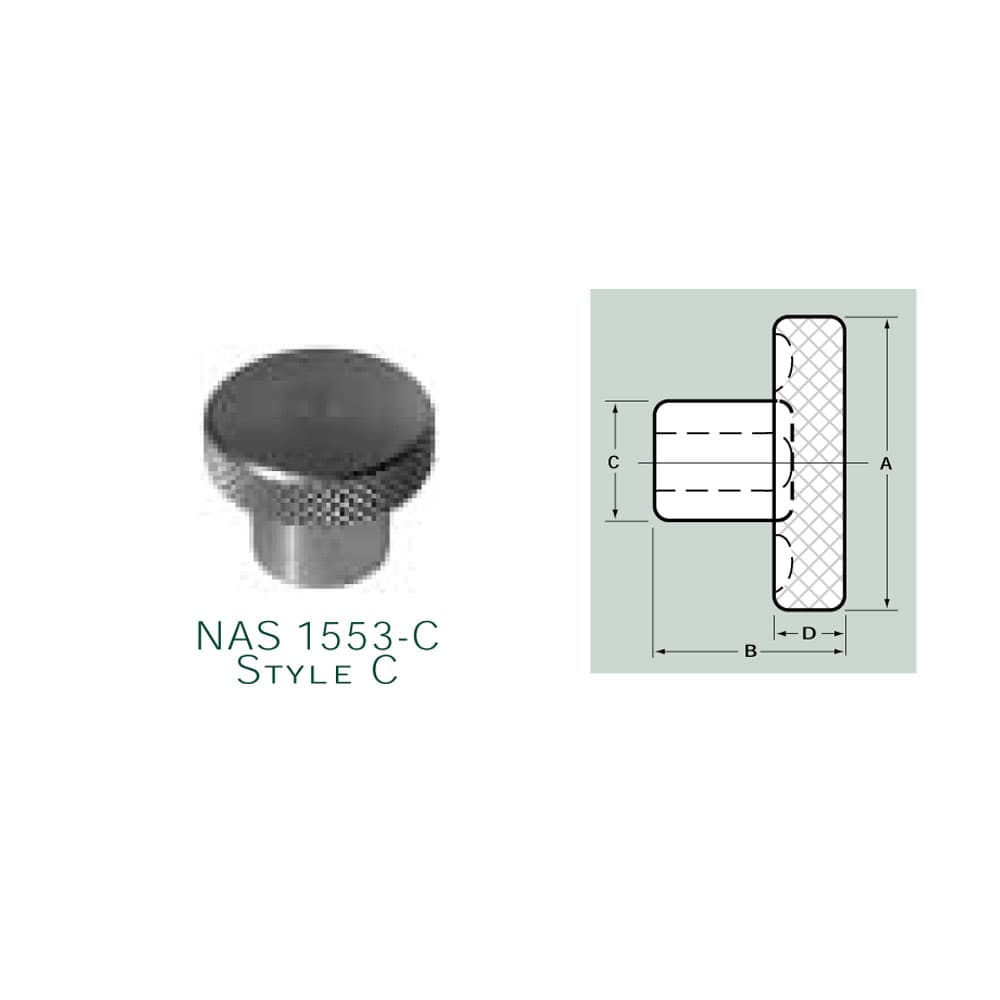 EHC Knob - Military Control Knobs - NSA Metal Clamp Knobs