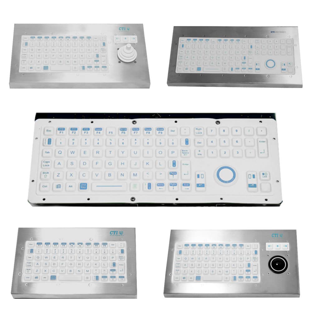 CTI Medical Keyboard Range (Panel Mount)