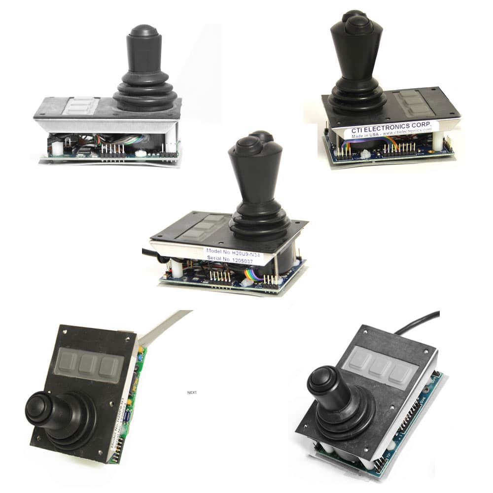 CTI Panel Mount Industrial Mouse Pointer - H2XX9-NX Series