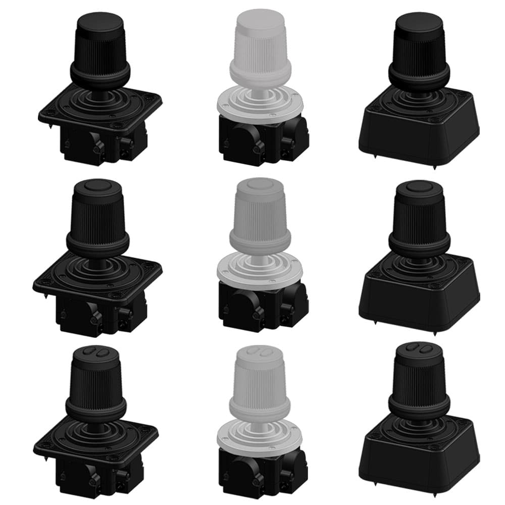 Ruffy MR Fingertip Resistive Joystick 3 Axis Range